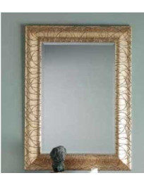 SPECCHIERA ORO CON VETRO MOLATO