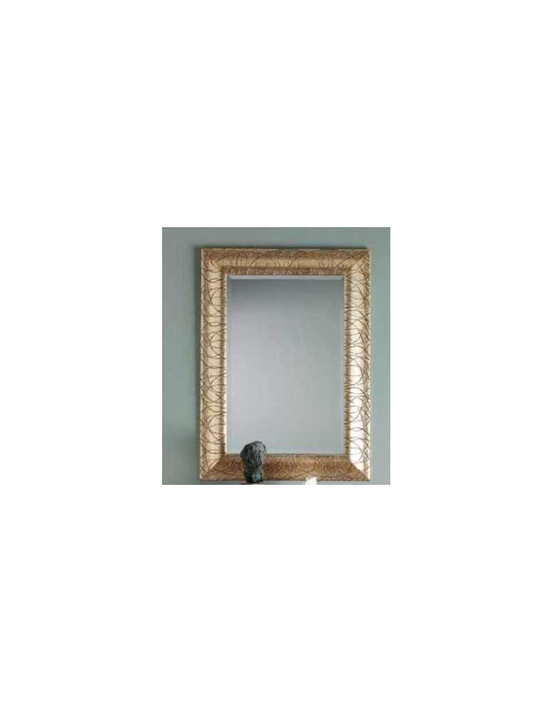 SPECCHIERA ORO CON VETRO MOLATO