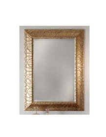 SPECCHIERA ORO CON VETRO MOLATO