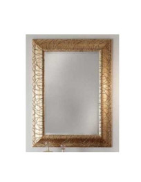 SPECCHIERA ORO CON VETRO MOLATO