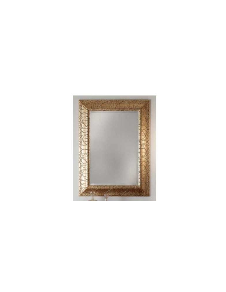 SPECCHIERA ORO CON VETRO MOLATO