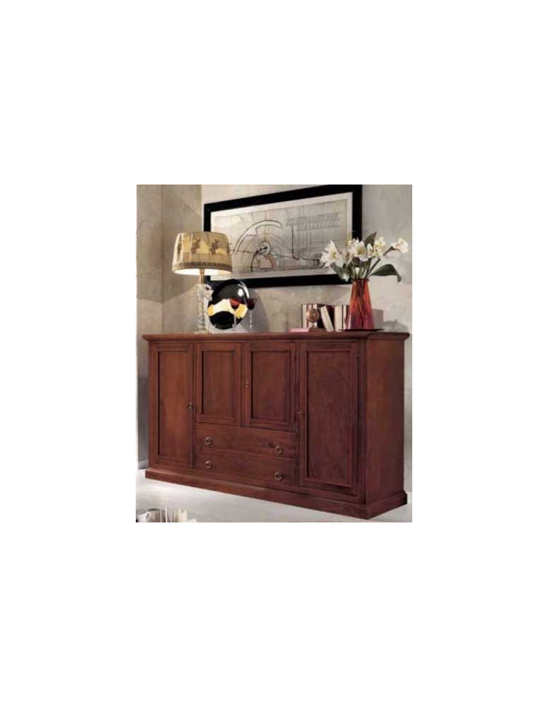 CREDENZONE  4 ANTE 2 CASSETTI