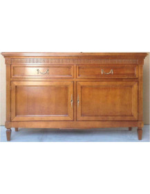 CREDENZA A DUE PORTE E DUE CASSETTI