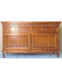 CREDENZA A DUE PORTE E DUE CASSETTI