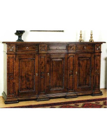 CREDENZA IN NOCE NAZIONALE