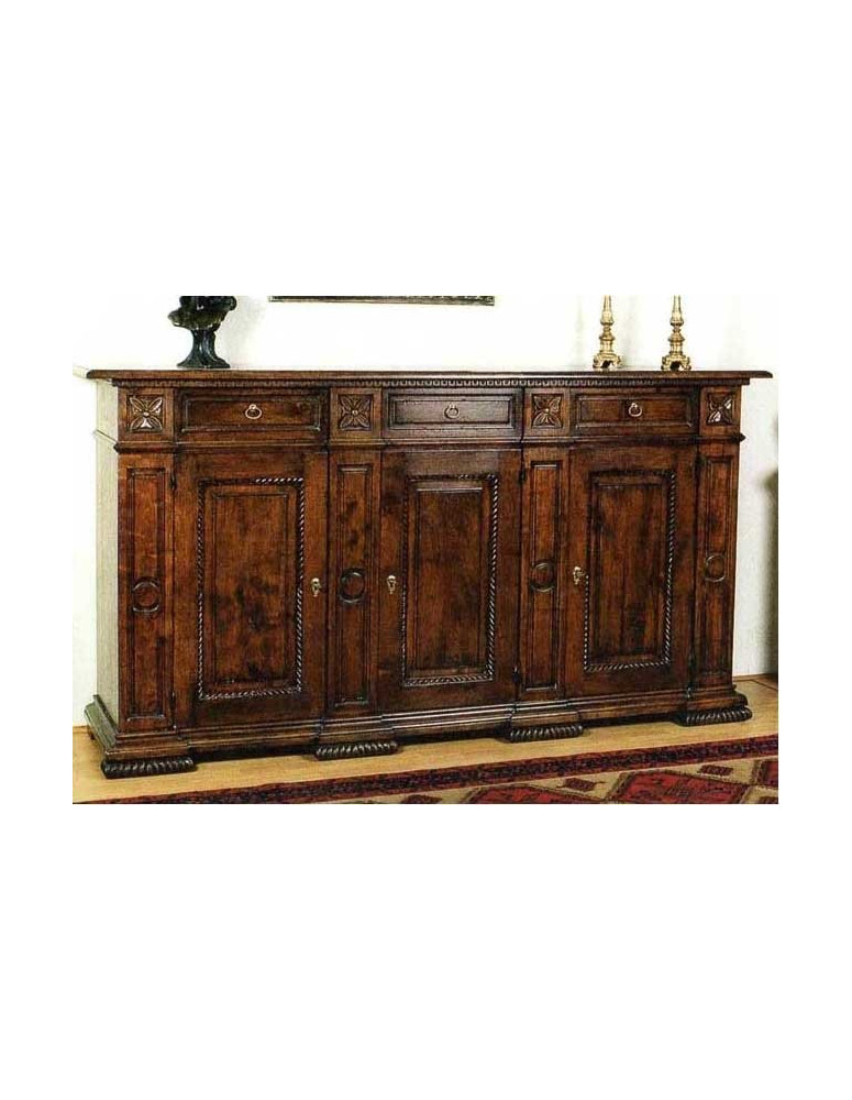 CREDENZA IN NOCE NAZIONALE