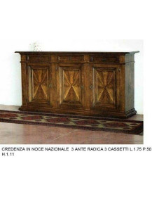 CREDENZA CON PANNELLI A ROMBO