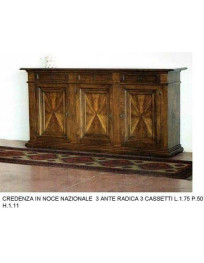 CREDENZA CON PANNELLI A ROMBO