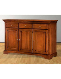 CREDENZA  3  ANTE 3  CASSETTI VERNICIATA