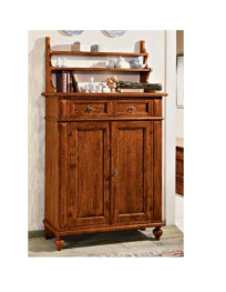CREDENZINA E PIATTAIA VERNICIATA 2 PORTE 2 CASSETTI
