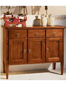 CREDENZINA. 3 PORTE 3 CASSETTI