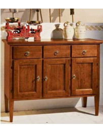 CREDENZINA. 3 PORTE 3 CASSETTI
