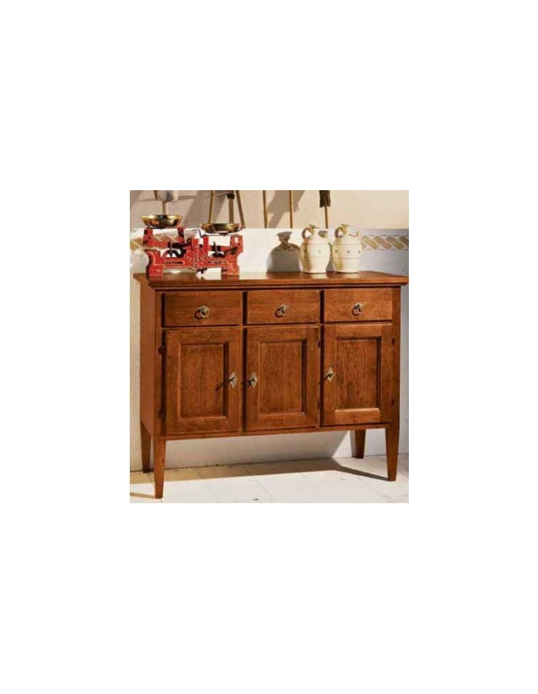 CREDENZINA. 3 PORTE 3 CASSETTI