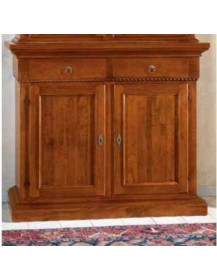 CREDENZINA. 2 PORTE 2 CASSETTI MASSICCIA