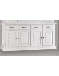 CREDENZINA. 4 PORTE 4 CASSETTI