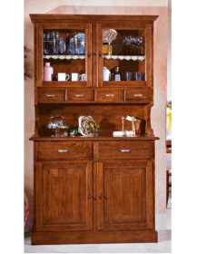 CREDENZINA LACCATA E VERNICIATA