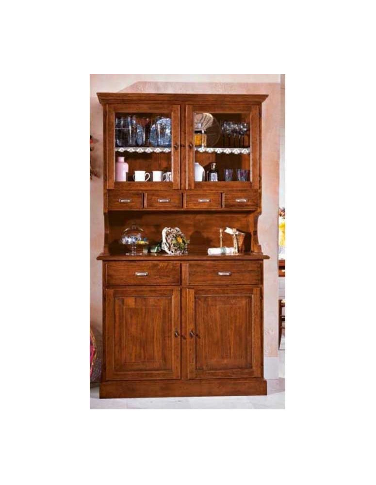 CREDENZINA LACCATA E VERNICIATA