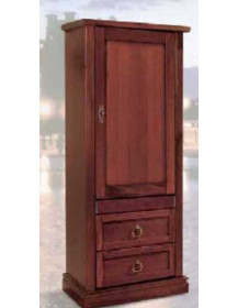 VETRINA  1 PORTA 2 CASSETTI FOTO CENTRO