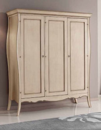 ARMADIO 3 PORTE  AVORIO ANTICATO