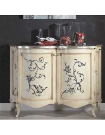 CREDENZA SAGOMATA  A DUE PORTE