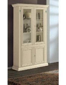 CRISTALLIERA 2 PORTE LACCATA