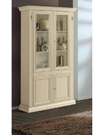 CRISTALLIERA 2 PORTE LACCATA