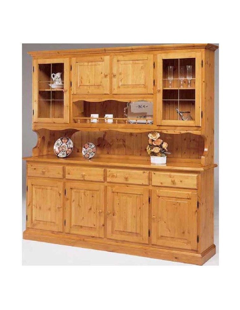 CRISTALLIERA 4  ANTE E 4 CASSETTI