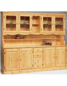 CRISTALLIERA 4  ANTE 4  CASSETTI E BASE 4 ANTE 4  CASSETTI CENTRALI