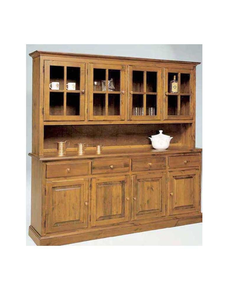 CRISTALLIERA 4 ANTE 4  CASSETTI