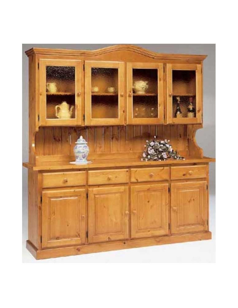 CRISTALLIERA 4 ANTE 4  CASSETTI