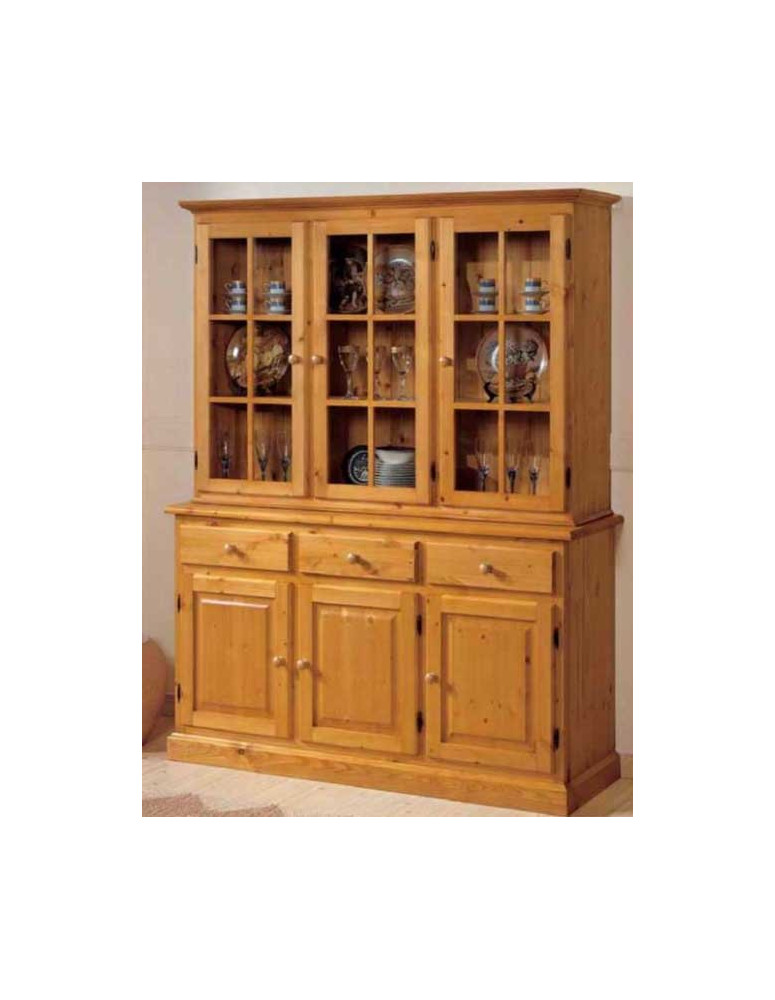 CRISTALLIERA 3 ANTE 3 CASSETTI