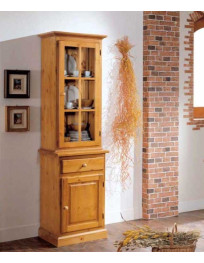 CRISTALLIERA 1 ANTE 1 CASSETTO