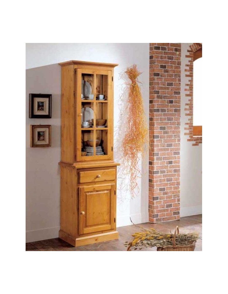 CRISTALLIERA 1 ANTE 1 CASSETTO