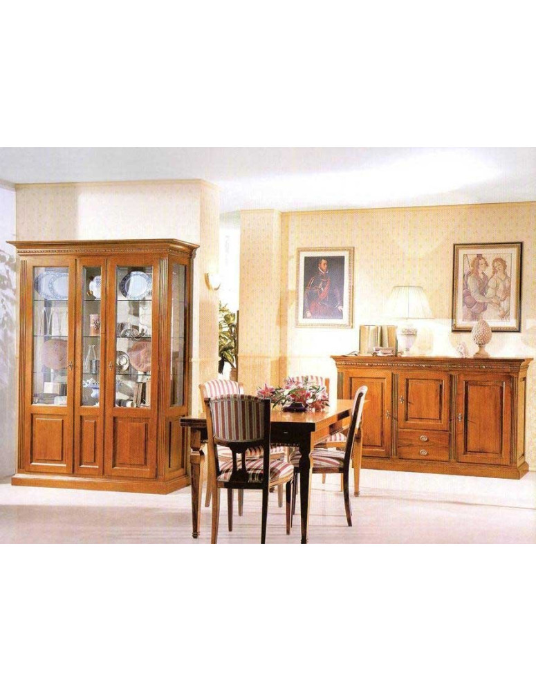 ARGENTERIA DUE PORTE IN NOCE NAZIONALE