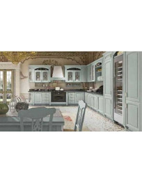 CUCINA ANGOLARE ACQUAMARINA