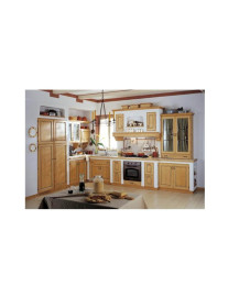 CUCINA IN MURATURA SU MISURA IN ROVERE