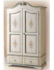 ARMADIO 2 PORTE LACCATO