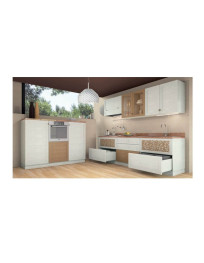 CUCINA  CON COLONNE BASSE