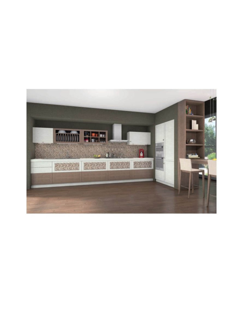 CUCINA CON PENISOLA E ZONA BREAK