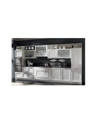 CUCINA  LINEARE CON 1 BASE SAGOMATE