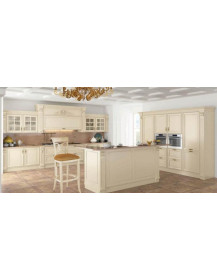 CUCINA  LINEARE PIU 4 COLONNE ALTRA PARETE PIU PENISOLA