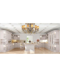 CUCINA A DUE ANGOLI CON PENISOLA CENTRALE