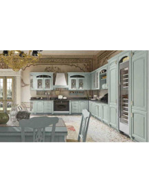 CUCINA ANGOLARE ACQUAMARINA