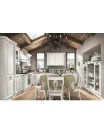 CUCINA BIANCA ANGOLARE BIANCA ANTA MASSICCIA