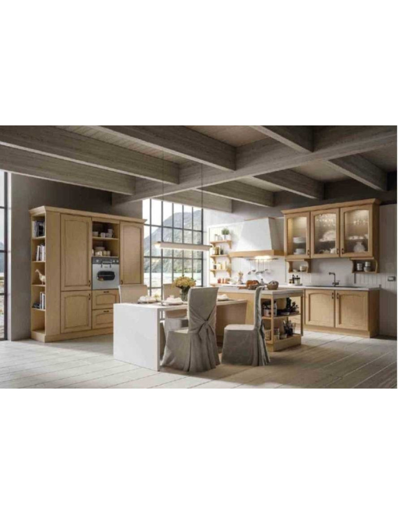 CUCINA CLASSICA FRASSINO DECAPE CHIARO