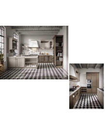 CUCINA CLASSICO FRASSINO COLORE TORBA