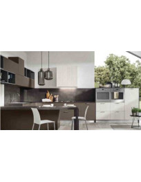 CUCINA ANTE BIANCO GESSO E SAVANA ANGOLARE