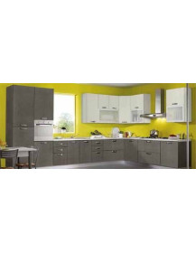 CUCINA COLORI GRIGIO TRANCHE’ E GHIACCIO TRANCHE’