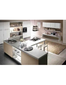 CUCINA CON PENISOLA BASI A T