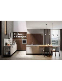 CUCINA ANGOLARE FINITURE DUNA E BRUNO